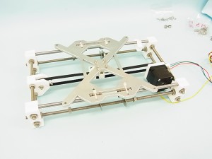 3Dプリンタ　RepRap atom　のYベースの製作　